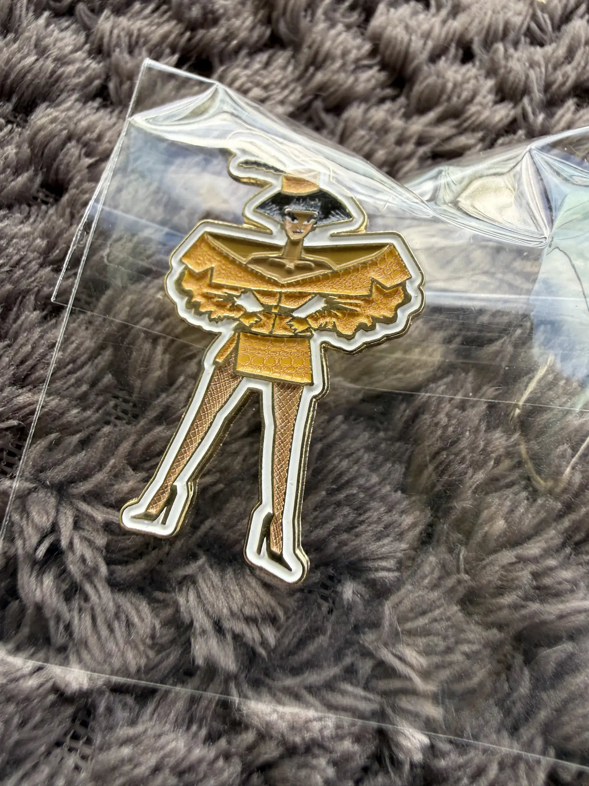Anita Illustration Enamel Pin