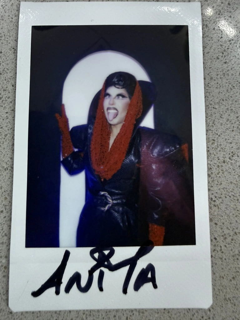 Entrance Look Signed Mini Polaroid