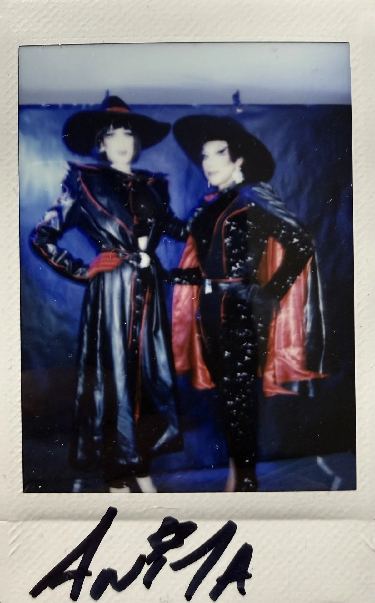 Family Resemblance Signed Mini Polaroid