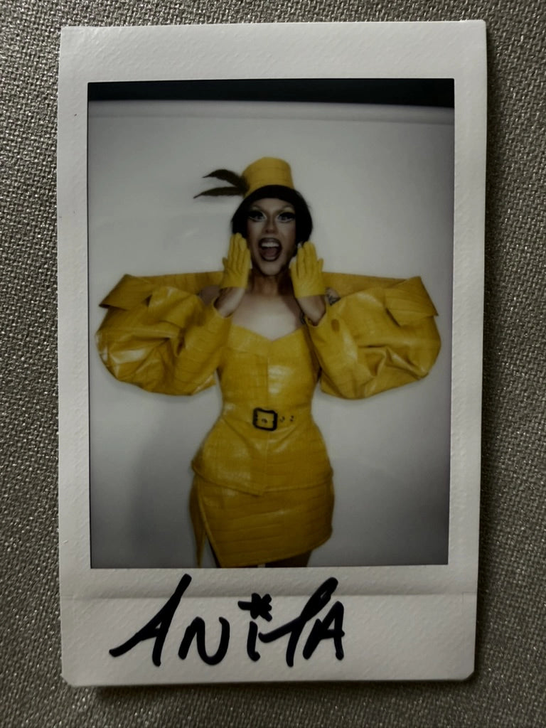 Meet the Queens Signed Mini Polaroid