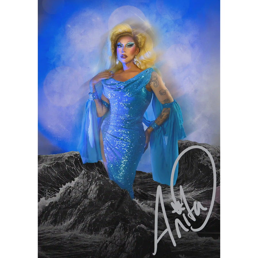 Booked and Blessed Signed A4 Print