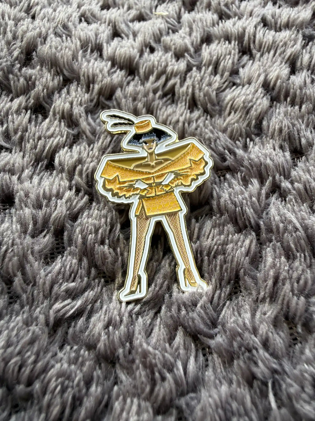 Anita Illustration Enamel Pin