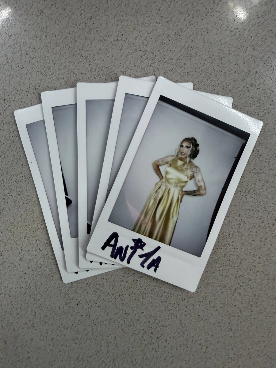 Design Challenge Signed Mini Polaroid