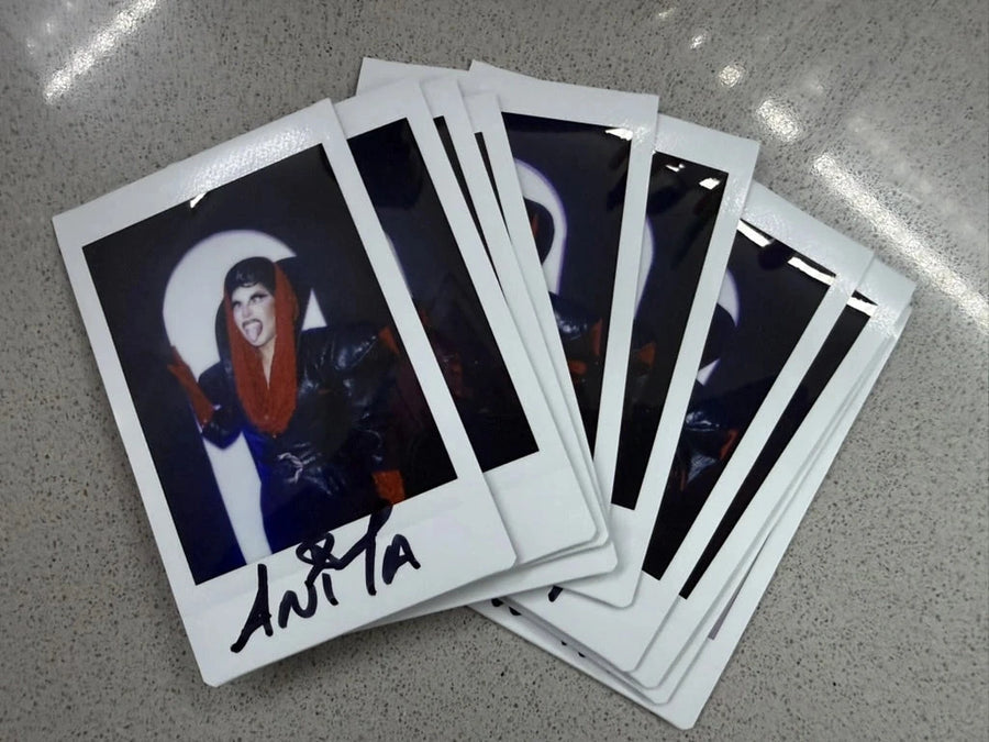 Entrance Look Signed Mini Polaroid