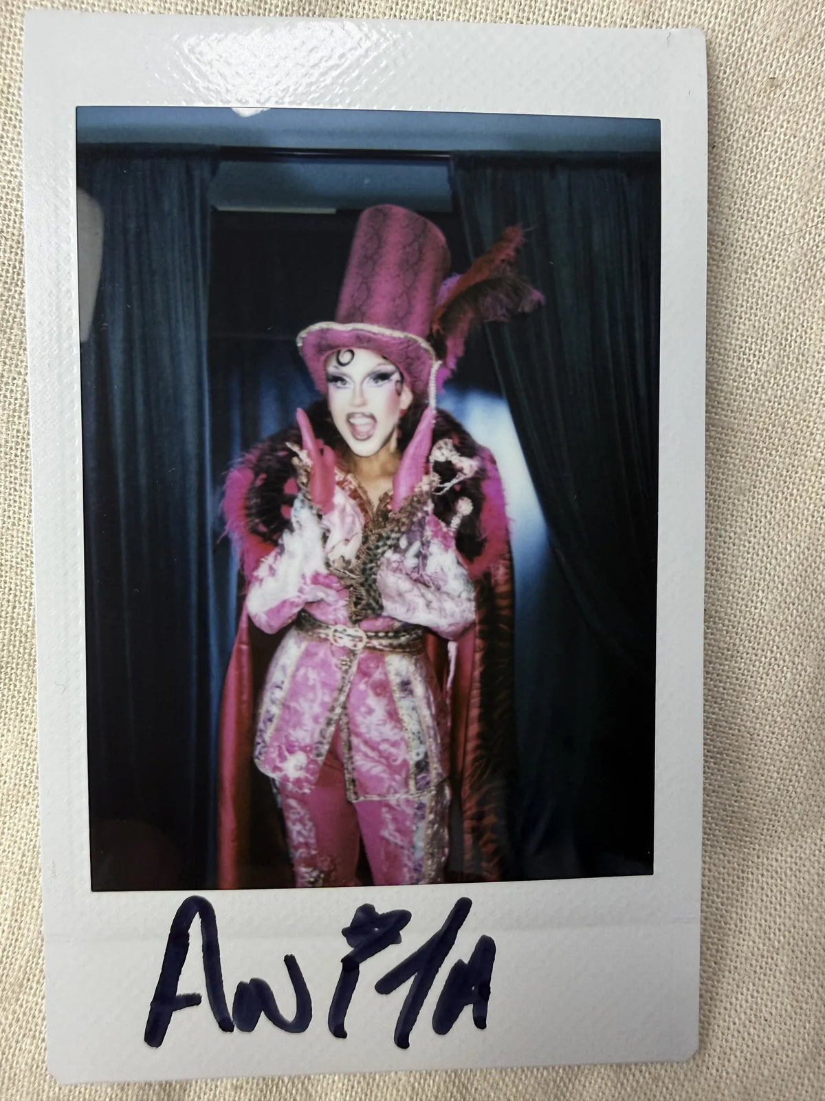 Go Ham! Signed Mini Polaroid