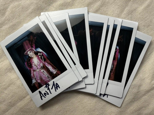 Signed Mini Polaroid
