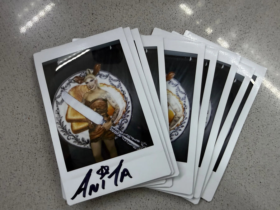 This Little Piggy... Signed Mini Polaroid