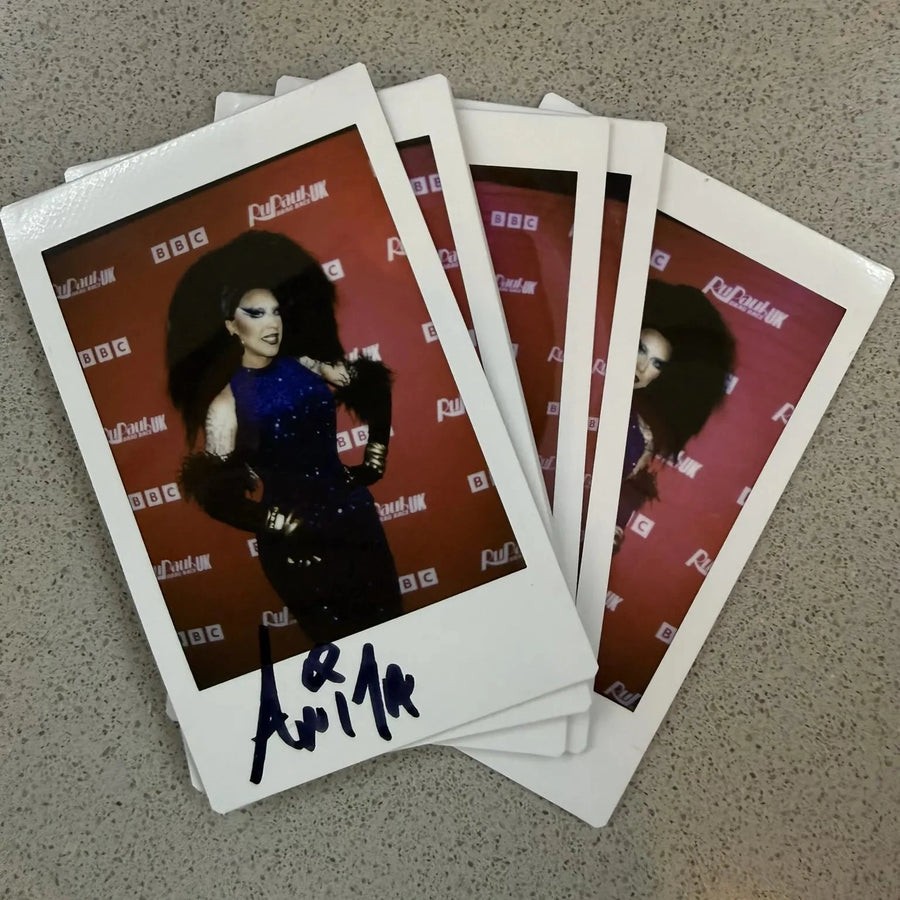 Premier Signed Mini Polaroid
