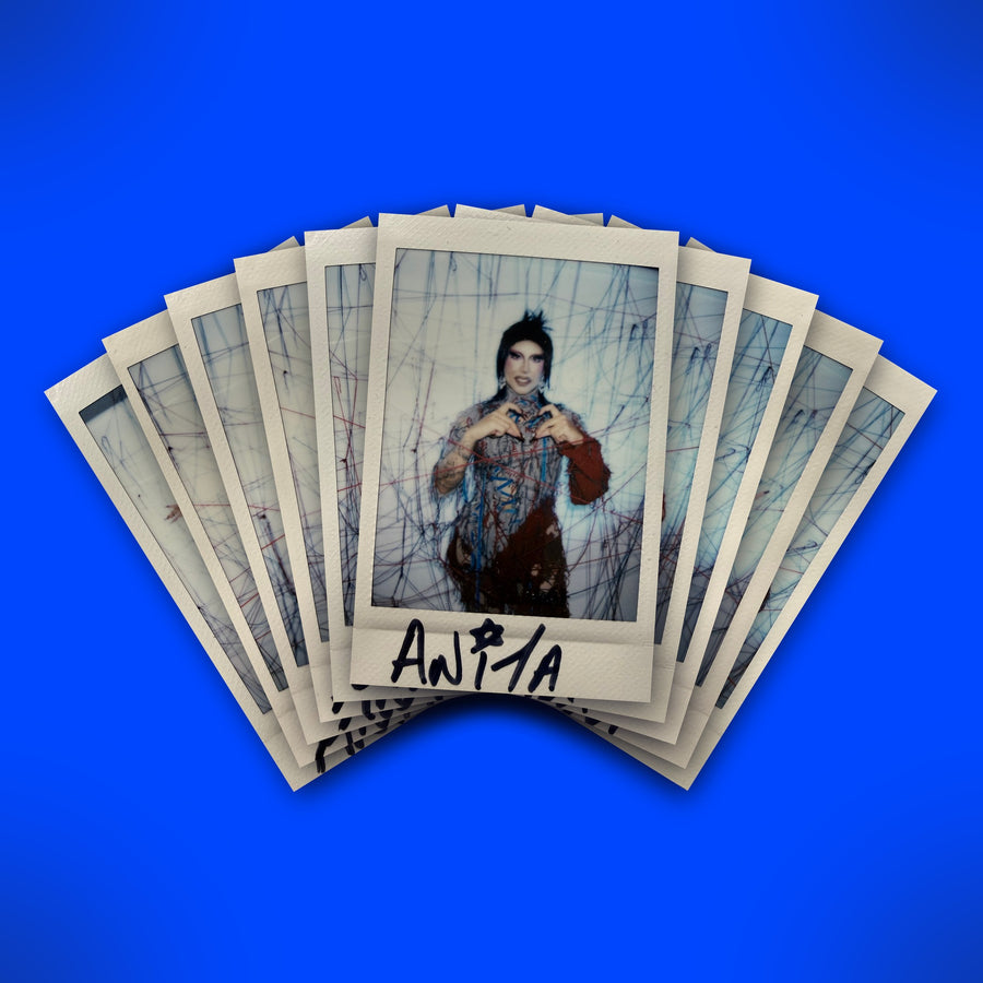 Torn This Way Signed Mini Polaroid