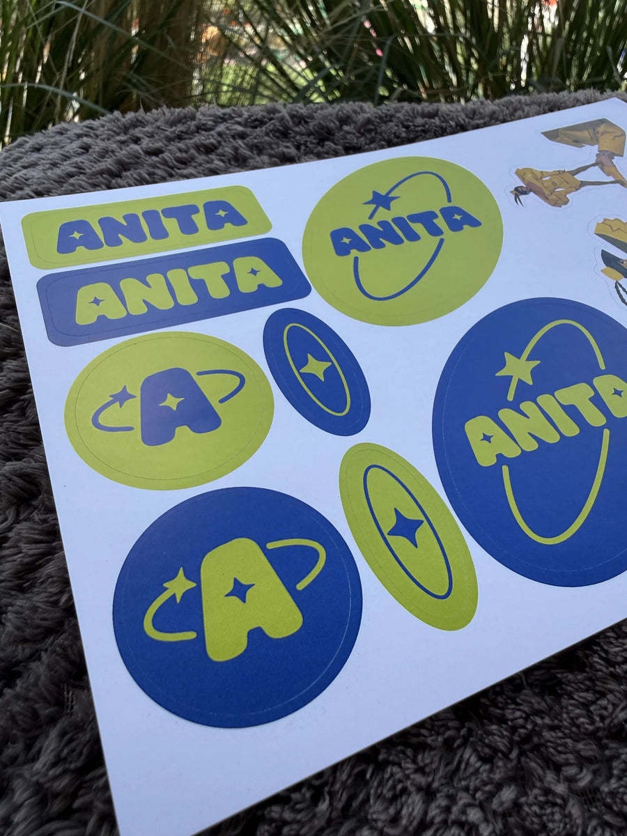 Anita Sticker Sheet